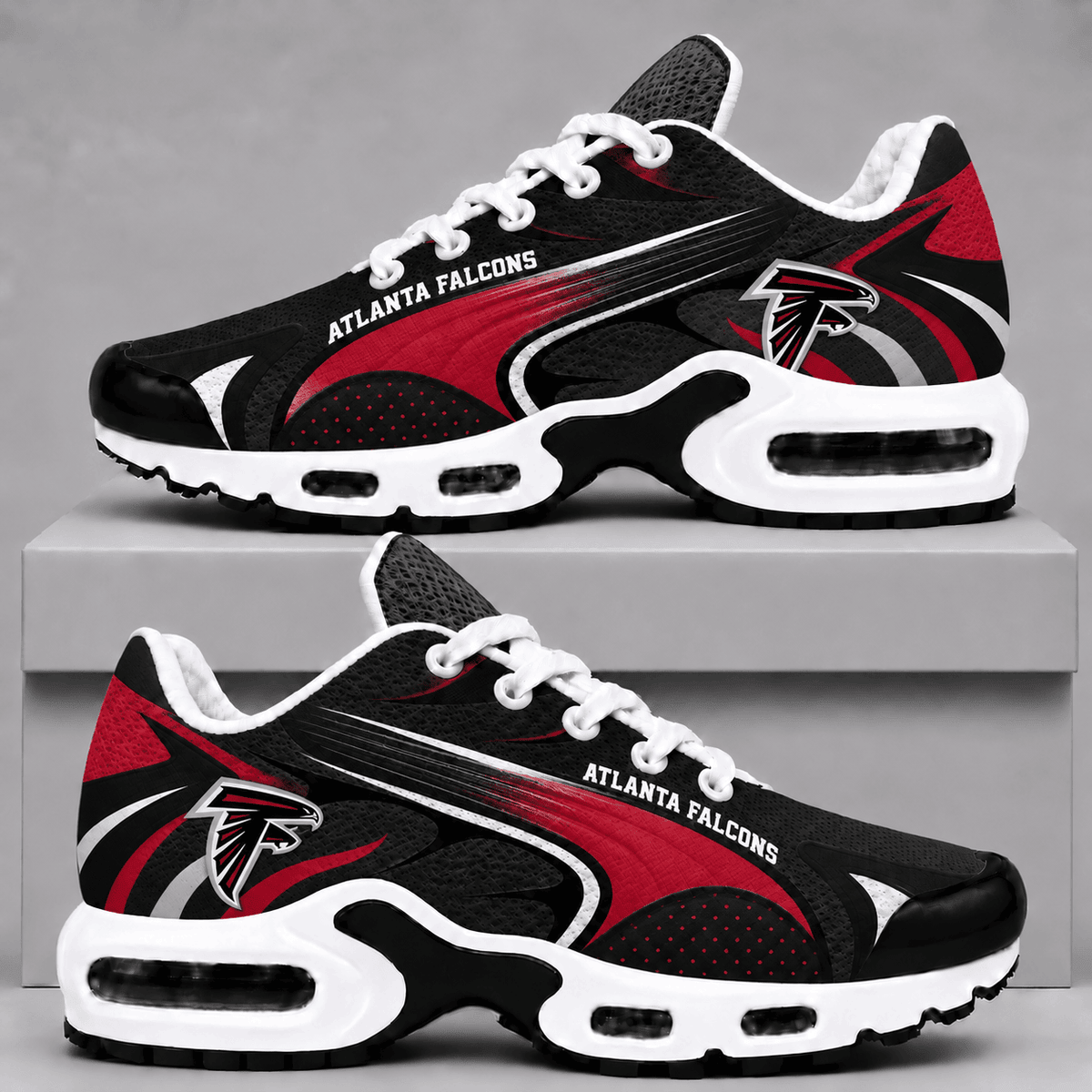 Atlanta Falcons Premium Air Max Style Sneakers - Gifts for Fans