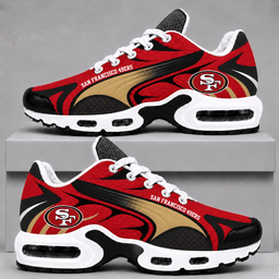 San Francisco 49ers Premium Air Max Style Sneakers - Gifts for Fans