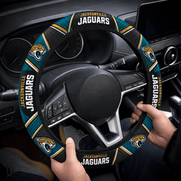 Jacksonville Jaguars Premium Steering Wheel Cover