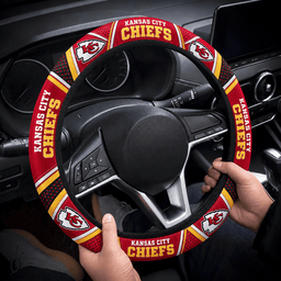 Kansas City Chiefs Premium Steering Wheel Cover