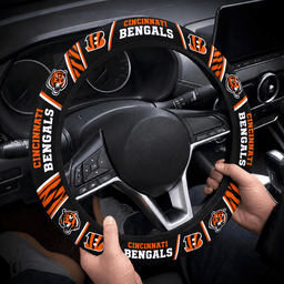 Cincinnati Bengals Premium Steering Wheel Cover