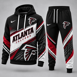 Atlanta Falcons Premium Sport Hoodie Jogger Set