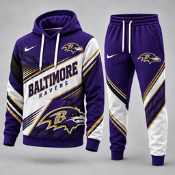Baltimore Ravens Premium Sport Hoodie Jogger Set