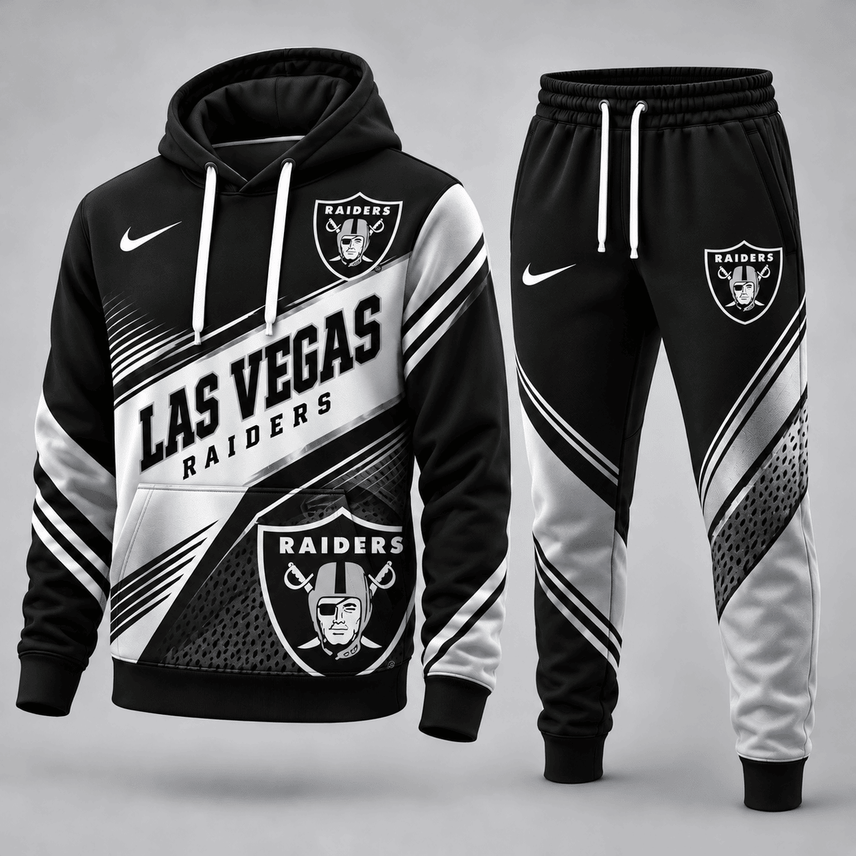 Las Vegas Raiders Premium Sport Hoodie Jogger Set