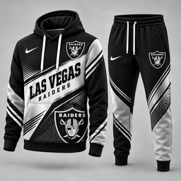 Las Vegas Raiders Premium Sport Hoodie Jogger Set