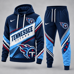Tennessee Titans Premium Sport Hoodie Jogger Set