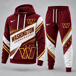 Washington Commanders Premium Sport Hoodie Jogger Set