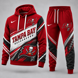 Tampa Bay Buccaneers Premium Sport Hoodie Jogger Set