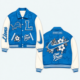 Detroit Lions Premium Varsity Jacket
