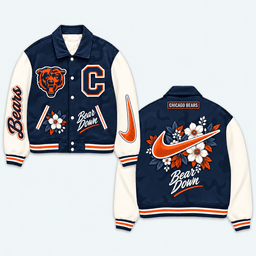 Chicago Bears Premium Varsity Jacket