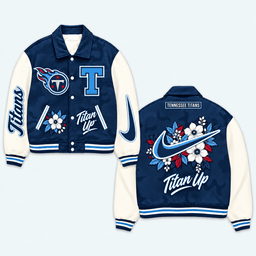 Tennessee Titans Premium Varsity Jacket