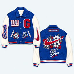 New York Giants Premium Varsity Jacket