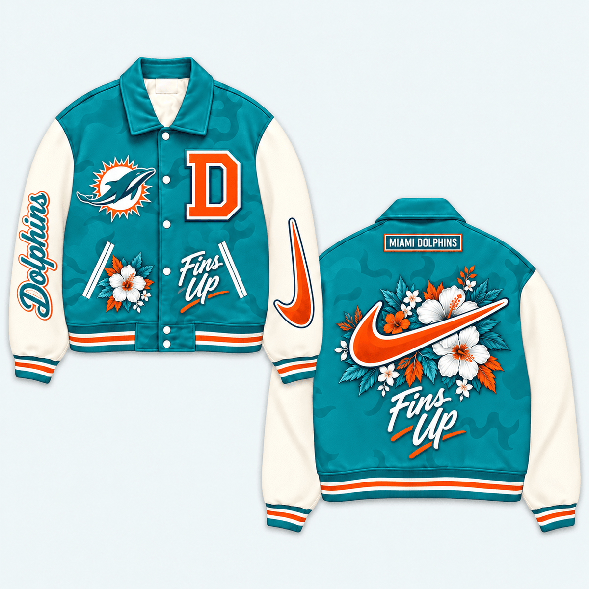 Miami Dolphins Premium Varsity Jacket