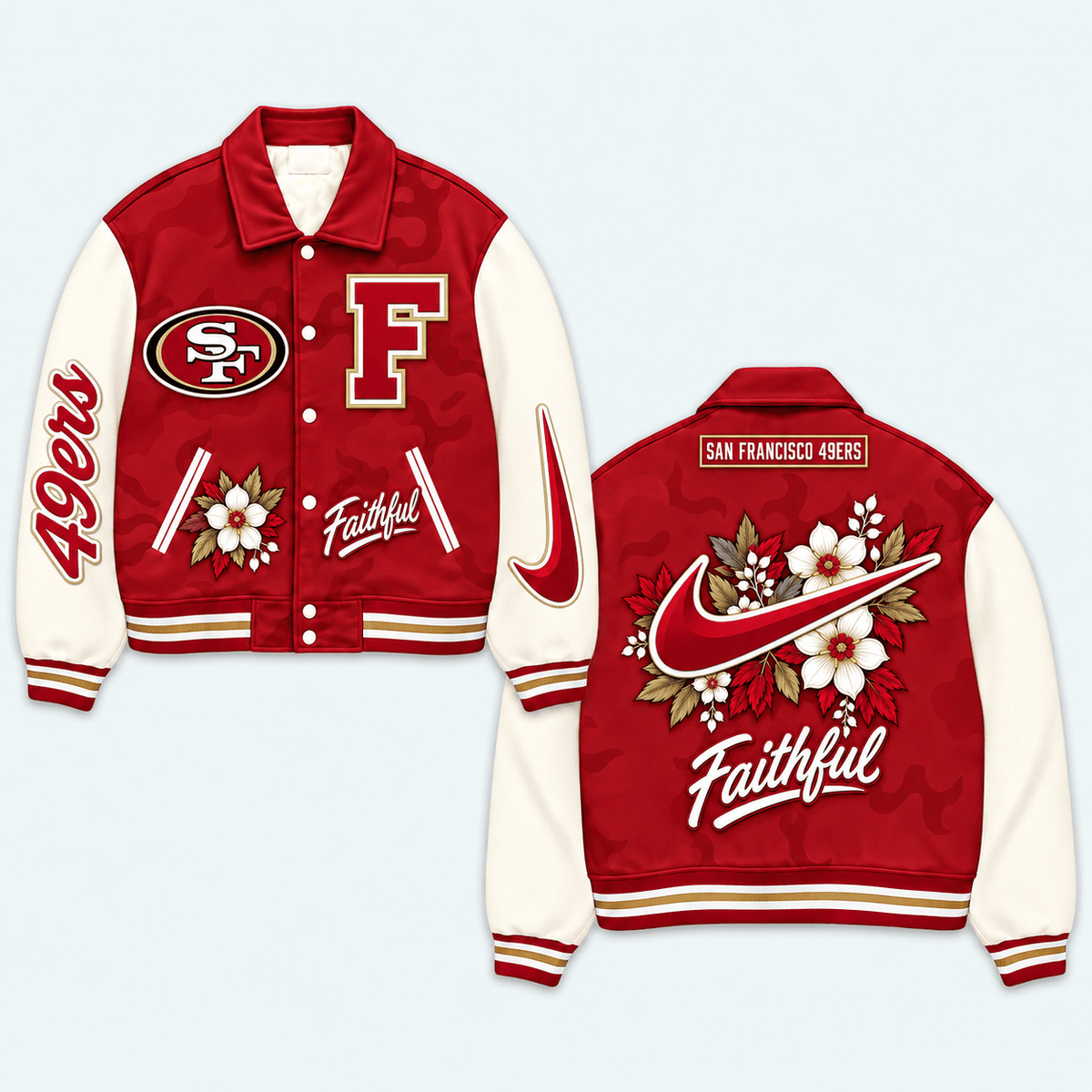 San Francisco 49ers Premium Varsity Jacket
