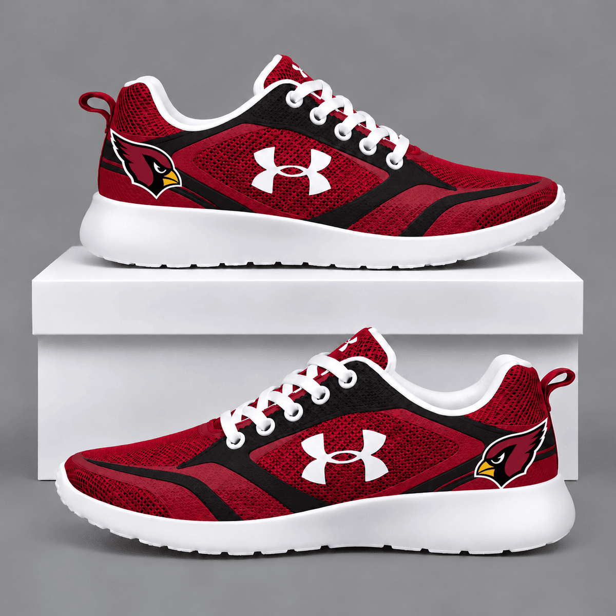 Arizona Cardinals Football Team Logo Running Sneakers