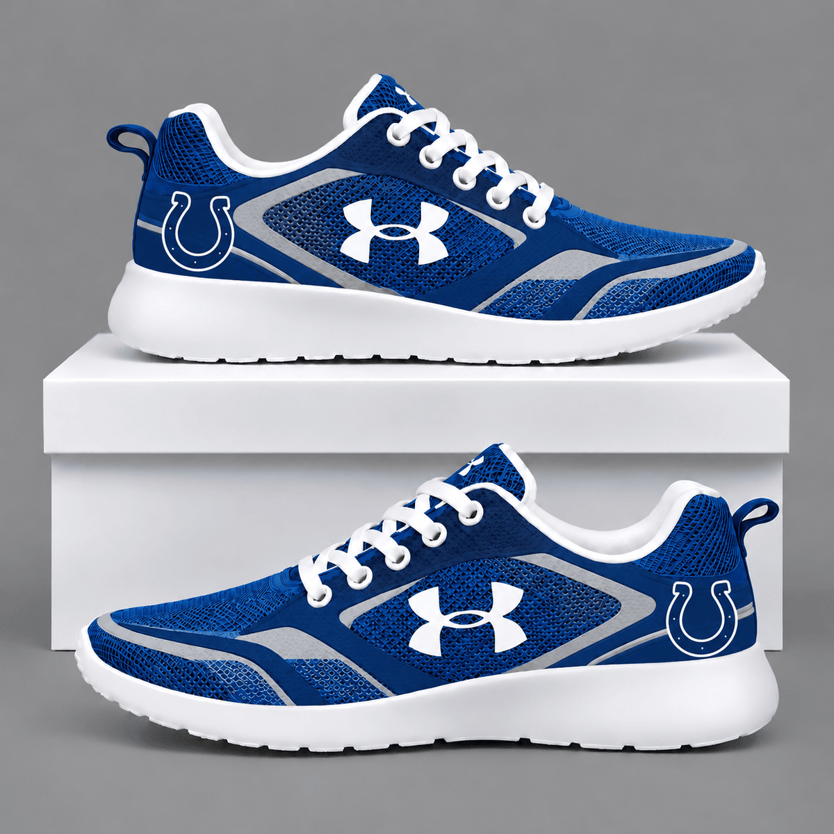 Indianapolis Colts Football Team Logo Running Sneakers