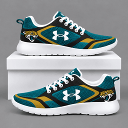 Jacksonville Jaguars Football Team Logo Running Sneakers