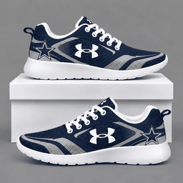Dallas Cowboys Football Team Logo Running Sneakers