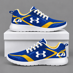 Los Angeles Rams Football Team Logo Running Sneakers