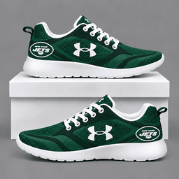 New York Jets Football Team Logo Running Sneakers