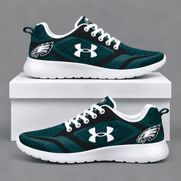 Philadelphia Eagles Football Team Logo Running Sneakers