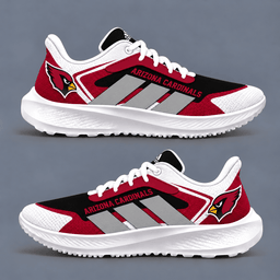 Arizona Cardinals Rise Up Red Sea Victory Sneakers – Game Day Edition