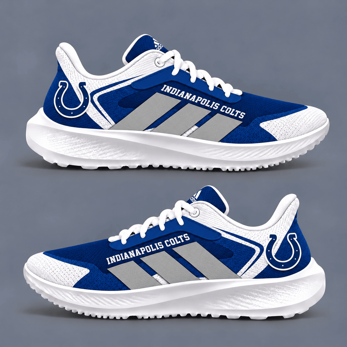 Indianapolis Colts For The Shoe Victory Sneakers – Game Day Edition