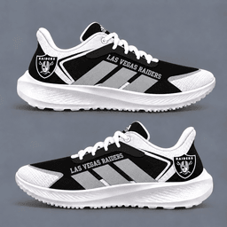 Las Vegas Raiders Just Win Baby Victory Sneakers – Game Day Edition