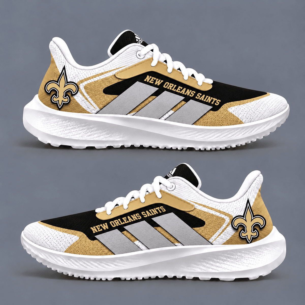 New Orleans Saints Who Dat Victory Sneakers – Game Day Edition