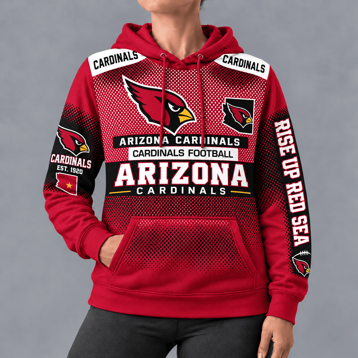 Arizona Cardinals Football Hoodie – Game Day Edition