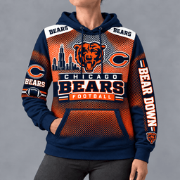 Chicago Bears Football Hoodie – Game Day Edition