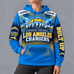 Los Angeles Chargers Football Hoodie – Game Day Edition
