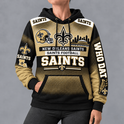 New Orleans Saints Football Hoodie – Game Day Edition