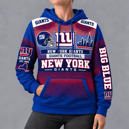 New York Giants Football Hoodie – Game Day Edition