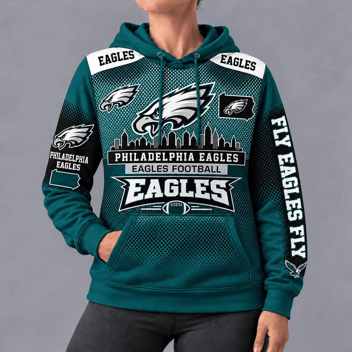 Philadelphia Eagles Football Hoodie – Game Day Edition