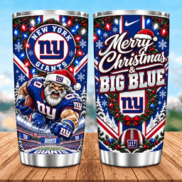 New York Giants Christmas Spirit 20oz Tumbler