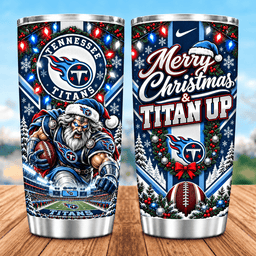 Tennessee Titans Christmas Spirit 20oz Tumbler