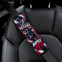Houston Texans Game Day Shoulder Pads For Car Safety Belts