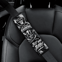 Las Vegas Raiders Game Day Shoulder Pads For Car Safety Belts