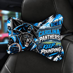 Carolina Panthers Mascot Car Seat Headrest Neck Pillow