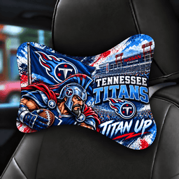 Tennessee Titans Mascot Car Seat Headrest Neck Pillow