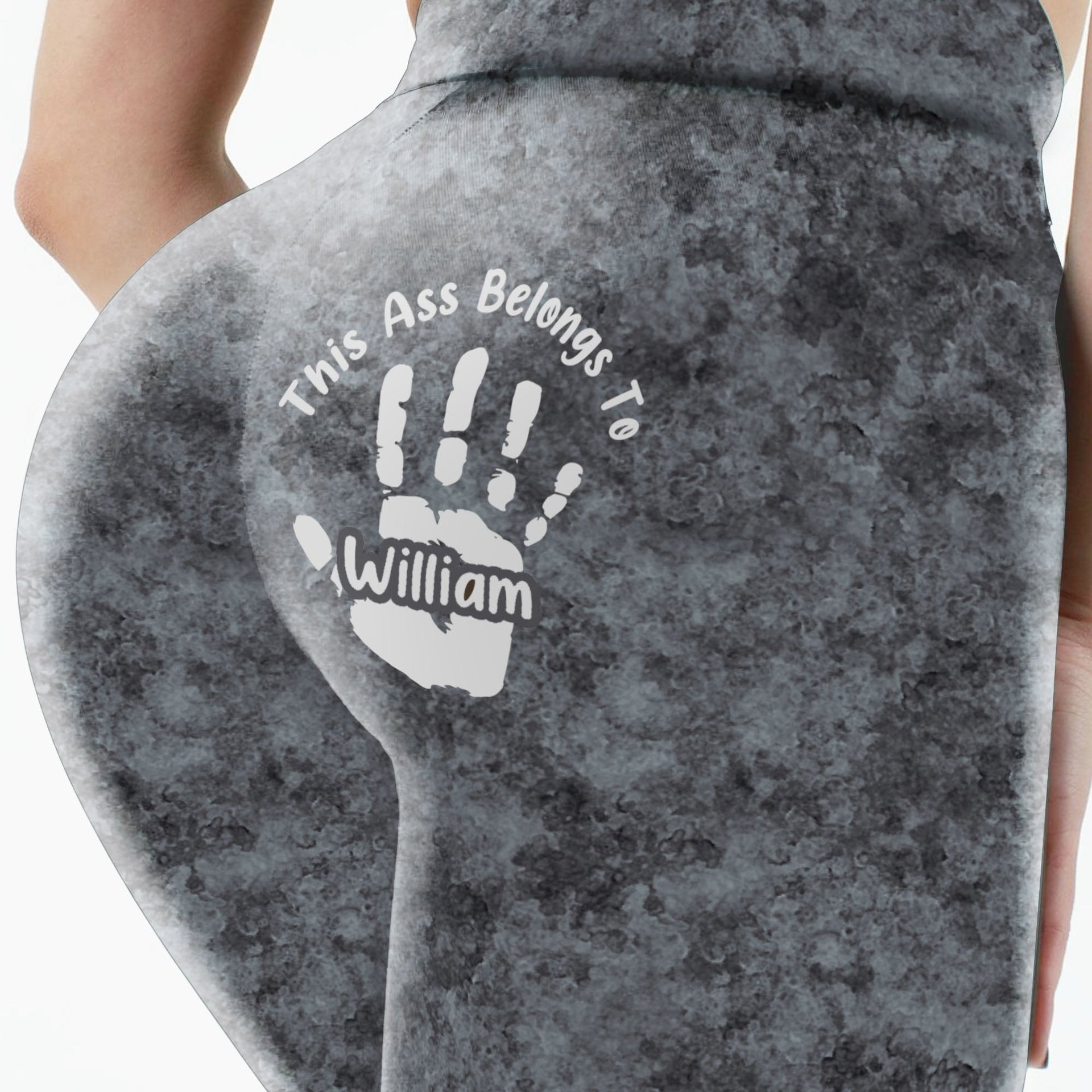 This Ass Is Taken - Naughty Gifts For Wife - Personalized Leggings - Gift For Wife - Photo 1