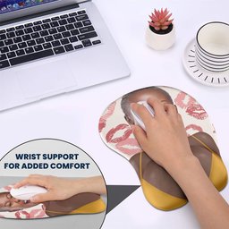 Custom Face Funny & Naughty - For Couple, Coworker Troll - Personalized Photo 3D Mouse Pad - Photo 4