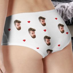 Property Of Anniversary Gift For Wife - Personalized Photo Women's Low-waisted Brief - Gift For Wife - Photo 5