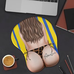 Big B*tt Funny & Naughty - Personalized Mouse Pad - Photo 1