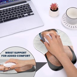 Custom Face - Fun Gifts For Couples, Wife, Girlfriend - Personalized Photo 3D Mouse Pad - Photo 4