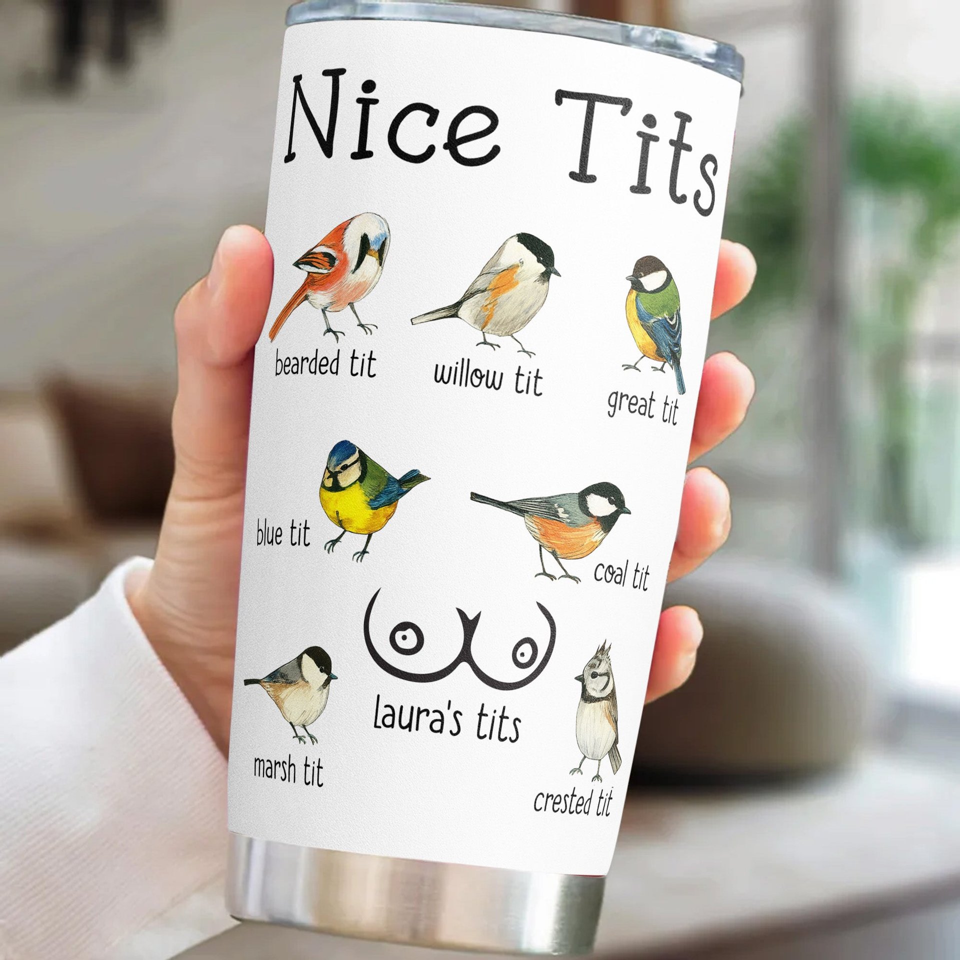 Funny Cup - Gifts For Wife, Husband, Gf, Friends Silly Gift, Exchange Gift - Personalized Tumbler Cup - Photo 1