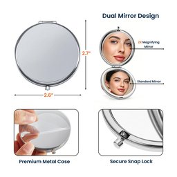 To My Wife Never Forget That I Love You - Personalized Compact Mirror - Photo 6