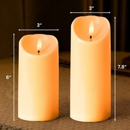 The Night Our Story Began - Personalized LED Candle - Photo 6