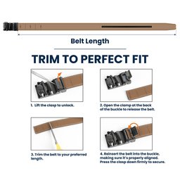 I Love You For Who You Are But That Sure Is A Bonus - Personalized Leather Belt With Engraved Buckle - Photo 7